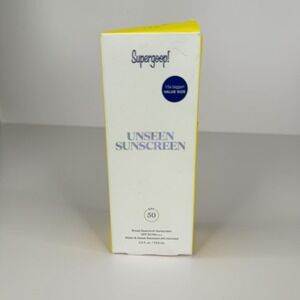 Supergoop! Unseen Sunscreen SPF 50 PA+++ 2.5 Fl Oz Face Broad Spectrum Vegan